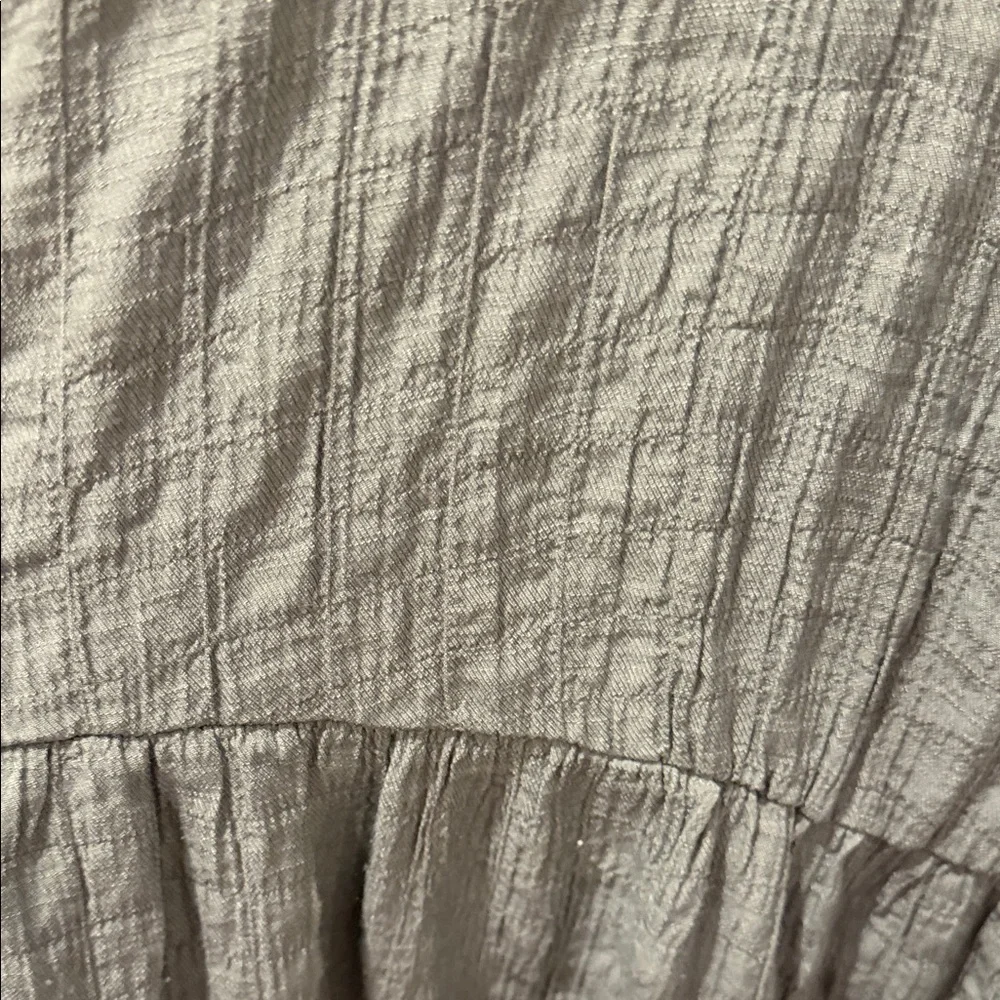 Sonoma Sleeveless Textured Tiered Tunic in Dusty Teal - Picture 5 of 6